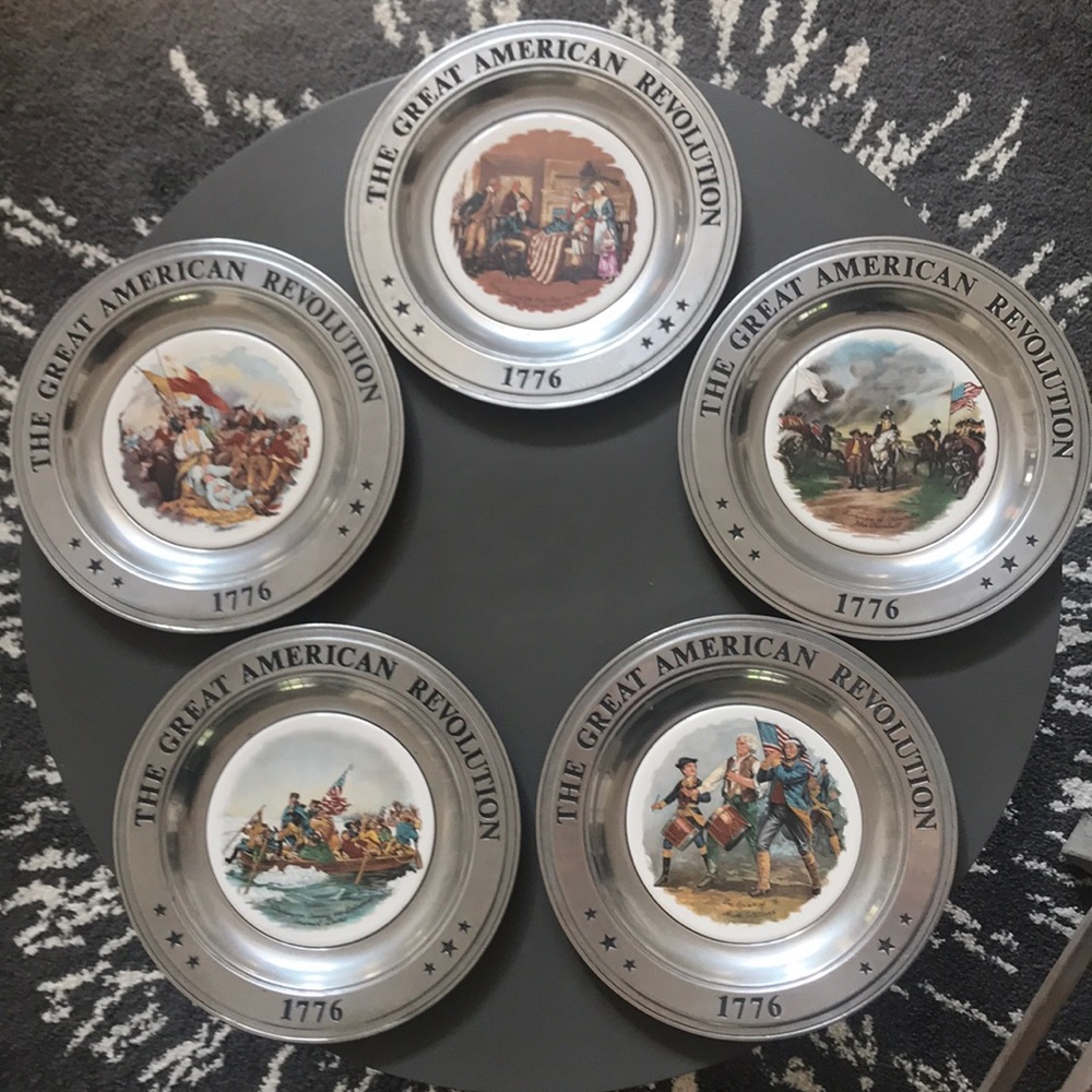 The Great American Revolution Commemorative Plates